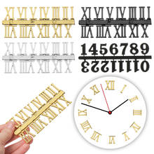 1Set DIY Digital Quartz Clock Replacement Gadget Repair Clock Parts Roman Numerals/Arabic Number Bell Clock Numerals Clock Parts 2024 - buy cheap