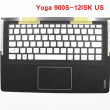 For Lenovo Yoga 900S-12ISK Ideapad Palmrest Case Upper Cover US Backlight Keyboard With Touchpad Silver 2024 - buy cheap