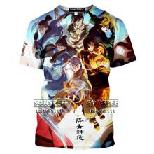 Avatar the last airbender Aang katara Ampc T shirt Men 3D Print T-Shirts Women Tshirt Casual O-neck Tee Tops Summer Clothes 2024 - buy cheap