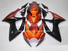 Injection Suzuki K6 GSXR 600 750 2006 2007 orange black GSXR600 06 07 gsxr600 Fairing Kits  Molding Bodywork fairings Kit 2024 - buy cheap