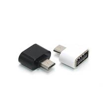 Новый переходник Mini Micro USB «папа»-USB «мама» OTG для Huawei Xiaomi Android смартфонов планшетов 2024 - купить недорого