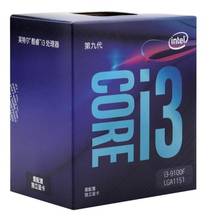 Четырехъядерный процессор Intel Core 1151 i3 9100F 3,6 ГГц, четырехъядерный процессор 65 Вт, 6 м, процессор procorlga, запечатанный, новый и поставляется с кулером 2022 - купить недорого