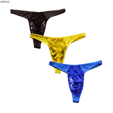 L-XXXL Big Lace Thong Men Transparent Penis Pouch Gay Sexy Underwear Sissy Sexy G String for Men 2024 - buy cheap