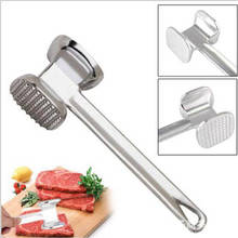 Stainless Steel Aluminum Alloy Double Sides Knock Tenderizers Meat Hammer Pork Beef Steak Loose Meat Hammer Kitchen Tools 2024 - buy cheap