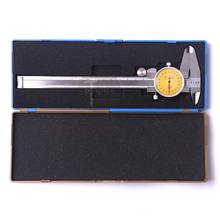 Micrômetro de aço inoxidável, para mostrador de calibre vernier, ferramenta de medição, precisão 150mm a 0.02mm 2024 - compre barato