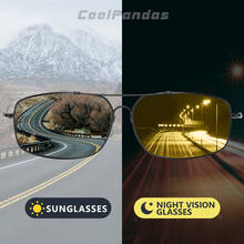 2020 Fashion Memory Metal Photochromic Sunglasses Polarized Driving Goggles For Men Women Day Night Vision lentes de sol hombre 2024 - buy cheap