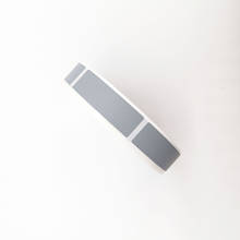 Adesivos anti arranhões cinza 1000 peças/rolo, 15*48mm, em branco para capa de código secreto, jogo de casa, mensagem de casamento 2024 - compre barato