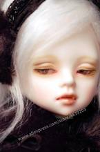 Boneca bjd 1/4 menina, boneca semi-fechada do olho benécia, boneca articulada para dar olhos 2024 - compre barato