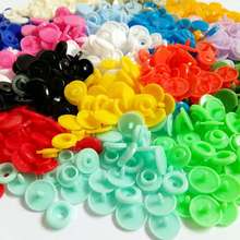 100set T5 12MM Round Plastic snap Button baby clothes Diaper Buttons Snaps Fasteners Clips Press Studs [ can choose the colors] 2024 - buy cheap