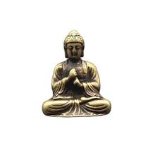 Chinese Tibet Buddha Bronze Statue Old Copper Shakya Mani Buddha Statue Pendant 2024 - buy cheap