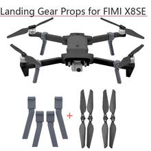 Landing Gear Extended Heighten Leg CW CCW Propeller Props Support Feet Tripod Protector for FIMI X8 SE 2020 Drone Accessories 2024 - buy cheap