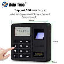 Fingerprint Keypad Password Access Control Optional 125KHZ RFID 13.56MHZ IC Card Reader Biometric Door Access Control 2024 - buy cheap