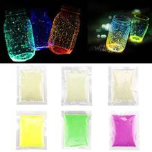 1 Bag 10g Luminous Sand Toys DIY Glow Pigment Colorful Glowing In The Dark Sand Fluorescent Sand Party Decoration Random Color 2024 - compre barato