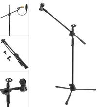 Professional Microphone Floor Stand Ajustable Stage Tripod Swing Boom Metal Holder Mount Microphone Stand Bracket for Studio Mic 2024 - buy cheap