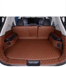 for Leather Car Trunk Mat Cargo Liner for Nissan X-trail Rogue 2013 2014 2015 2016 2017 2018 2019 2020 Rug Carpet Sticker 2024 - buy cheap