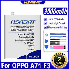 HSABAT BLP641 3500mAh Battery for OPPO A71 Batteries 2024 - buy cheap