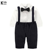 Baby boy clothes Gentleman T-shirt+ pants spring Fashion newborn clothing set 2022 Infant Costume Toddler Outfit For Newborn 2024 - buy cheap