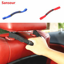 Sansour 2 PCS Car Interior Armrest Front Seat Headrest Grab Handle Kit for Jeep Wrangler TJ CJ YJ JK JL Car Accessories Styling 2024 - buy cheap