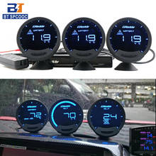 GREDDI Sirius LCD Car-Gauge Turbo Boost Oil Temp Oil Press Speed Volts Water Temp RPM EGT A/F Fuel Ratio Racing Meter 7 colors 2024 - buy cheap