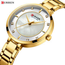 2020 Curren Women Watches Luxury Brand Ladies18k Gold Stainless Steel Quartz Wristwatch Womens Waterproof Clock Relogio Feminino 2024 - buy cheap