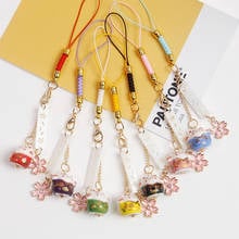 Cute Smart phone Strap Lanyards for iPhone Samsung Decoration Daisy Flower Cat Bell Mobile Phone Strap Rope Phone Charm for Girl 2024 - buy cheap