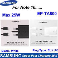 Samsung-carregador pd original, galaxy note 10, 25w, carregamento super rápido, 100cm, usb c para usb c, cabo 3a, para s20 ultra 2024 - compre barato