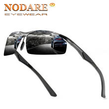NODARE 2020 Brand Polarized Aluminum Magnesium Frame Male Sun Glasses Classic Driving Fishing Black Lens Sunglasses okulary 2024 - buy cheap