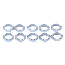 Abrazaderas de doble oreja O de manguera, abrazaderas de tubo ajustables, Clips de sujeción de manguera de 25-28mm, 10 Uds. 2024 - compra barato