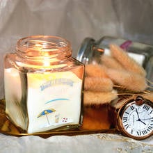 Soy Creative Candle Glass Romantic Fragrance Romantic Handmade Candle Jars Lid Smokeless Candele Profumate Home Decor DE50LZ 2024 - buy cheap