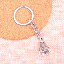 20pcs badminton shuttlecock Keychain 24*16mm Pendants Car Key Chain Ring Holder Keyring Souvenir Jewelry Gift 2024 - buy cheap