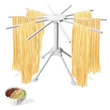 Сушилка для пасты, складной держатель для лапши, сушилка для спагетти на 10 рук для приготовления свежей домашней пасты 2024 - купить недорого