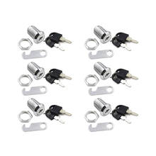 Cylinder Cam Lock Drawer Cabinet Lock  16mm 20mm 25mm 30mm Body Length - Pack of 6 2024 - buy cheap