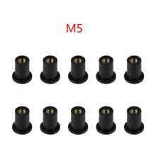 M4/M5/M6 Rubber Well Nuts Blind Fastener Windscreen Windshield Fairing Cowl 2024 - buy cheap