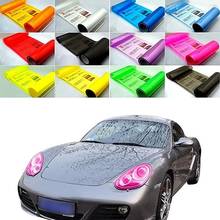 Waterproof Smooth Surface Auto Car Smoke Fog Light Headlight Taillight Tint Vinyl Film Sheet Self-adhesive Sticker Car Styling 2024 - buy cheap