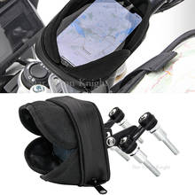 For BMW G310GS G310R G650X S1000R G 310 GS R  Handlebar Phone Stand Holder Mobile GPS Waterproof Media Bag Navigation Bracket 2024 - buy cheap