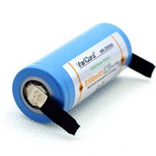 Bateria de lítio 26650, 3.7v 5100mah, 26650 bateria recarregável, 26650-50a adequada + folhas de níquel diy, 1-10 unidades 2024 - compre barato