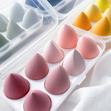 Beauty Egg Face Makeup Sponge Soft Do Not Eat Powder Makeup Egg Round Face Ball Sponge Wet and Dry Storage Box Cosmetic Tools 2024 - buy cheap