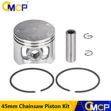 CMCP 45mm Chainsaw Piston Kit Cylinder Piston Set Pin Ring Kit Fit For 5800 58CC Chainsaw Spare Parts Piston Kit 2024 - купить недорого
