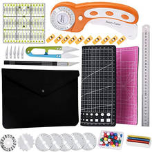 LMDZ Rotary Cutter Knife Fabric Kits Cutting Knife Cloth Cutter Quilters DIY Sewing Pins Fabric Paper Tailor Tools With Box 2024 - buy cheap