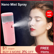 35ml usb handy nano névoa spray atomização senhor rosto frio pulverizador facial hidratante corpo facial nebulizador vaporizador pulverizador 2024 - compre barato