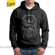 Camisola com capuz masculino odin vikings valhalla filho de odin puro algodão novo 2018 moda hoodie com capuz camisa 2024 - compre barato