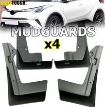 Set Mudflaps For Toyota C-HR 2017 2018 2019 CHR Front Rear Mudflap Fender Guard Splash Flap bumper protection Fender Flares 2024 - buy cheap