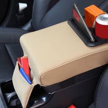 Car Armrest Box Cover Bracket Heightening Support Universal Arm Center Console Arm Rest Cushion Water Cup Phone Holder Organizer 2024 - buy cheap