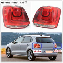 Tail Lmap For VW Polo 6R Hatchback 2009 2010 2011 2012 2013 Lamp Car Styling Rear Tail Light Accesories Left Right Side 2024 - buy cheap