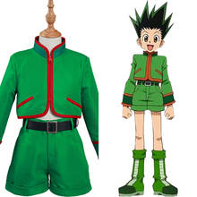 Hunter x Hunter Gon Freecss Cosplay Costume Kids Children Top Pants Outfits Halloween Carnival Suit 2024 - buy cheap