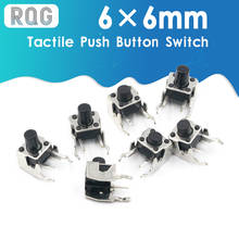 6x6mm Panel PCB Momentary Tactile Tact Mini Push Button Switch DIP 4pin 6x6x4.3/5/6/7.3-25 MM 6*6*4.3MM 5MM 6MM 7MM 8MM - 25MM 2024 - buy cheap