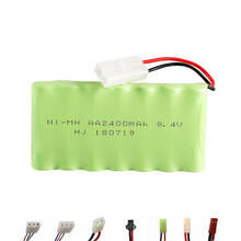 8,4 v 2400mah NiMH батарея для радиоуправляемых игрушек, автоцистерна, поезда, пистолет, запасные части Ni-MH AA 8,4 v, перезаряжаемая батарея, 1 шт. для радиоуправляемой лодки 2024 - купить недорого