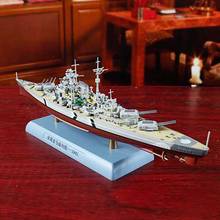 1941 WWII German 1/1000 Scale Bismarck Battleship Warship Model Toy Model Alloy Metal Diecast Model For Collection Gift 2024 - buy cheap