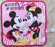 Disney-Toalla de algodón con dibujos animados de Mickey para niños, toalla cuadrada de 20x20 cm, para el hogar 2024 - compra barato