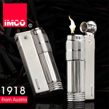 Original IMCO Lighter Old Gasoline Lighter Genuine Stainless Steel Cigarette Lighter Cigar Fire Briquet Tobacco Petrol Lighters 2024 - buy cheap